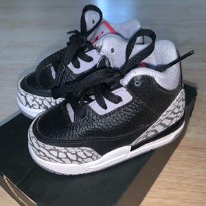 Jordan 3retro BT size 5c baby